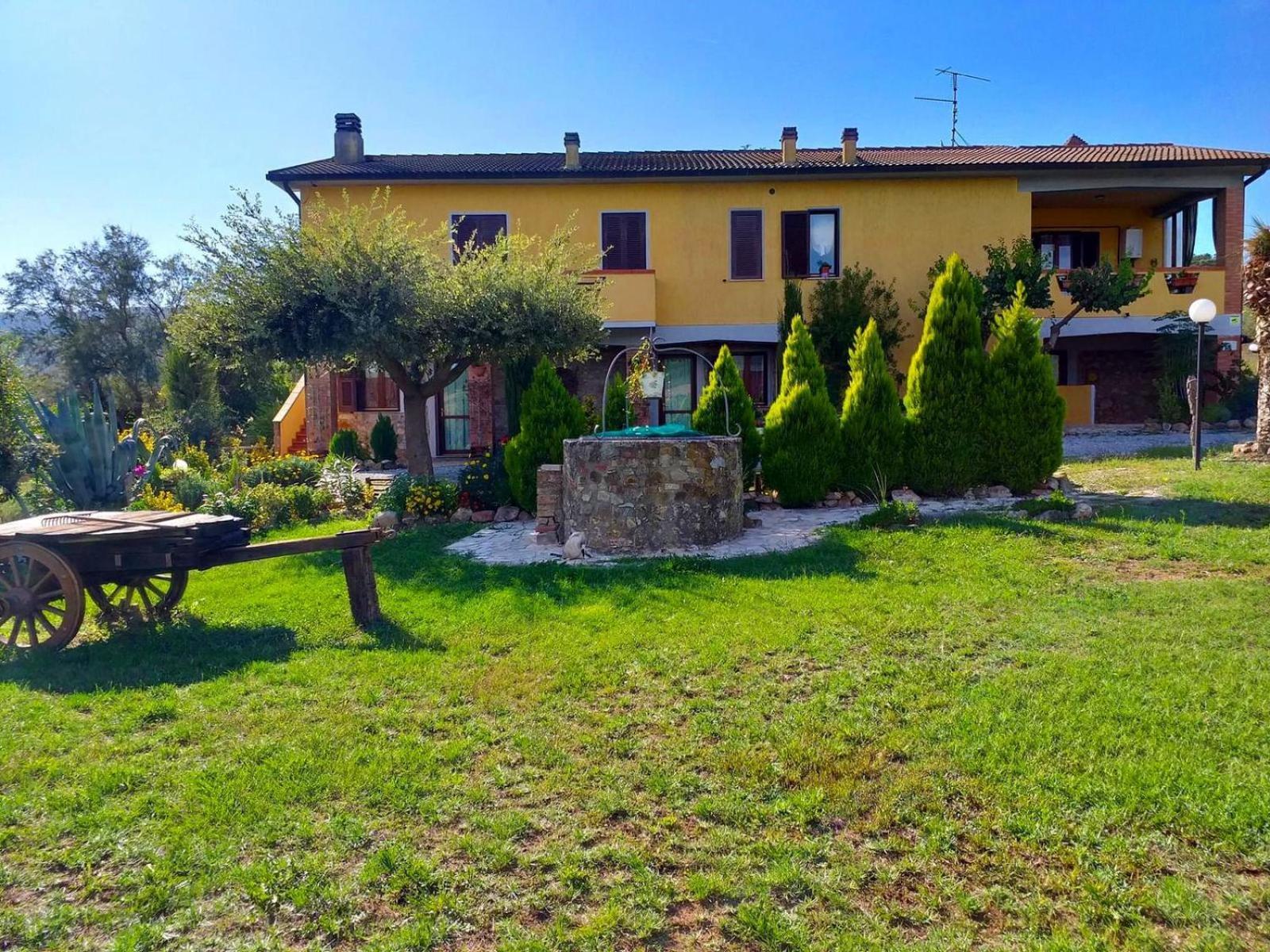 Agribike Agriturismo Poggio Rossino Джаворано Екстериор снимка